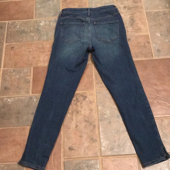 Old Navy high rise button fly jeans size 0 - Picture 4 of 10